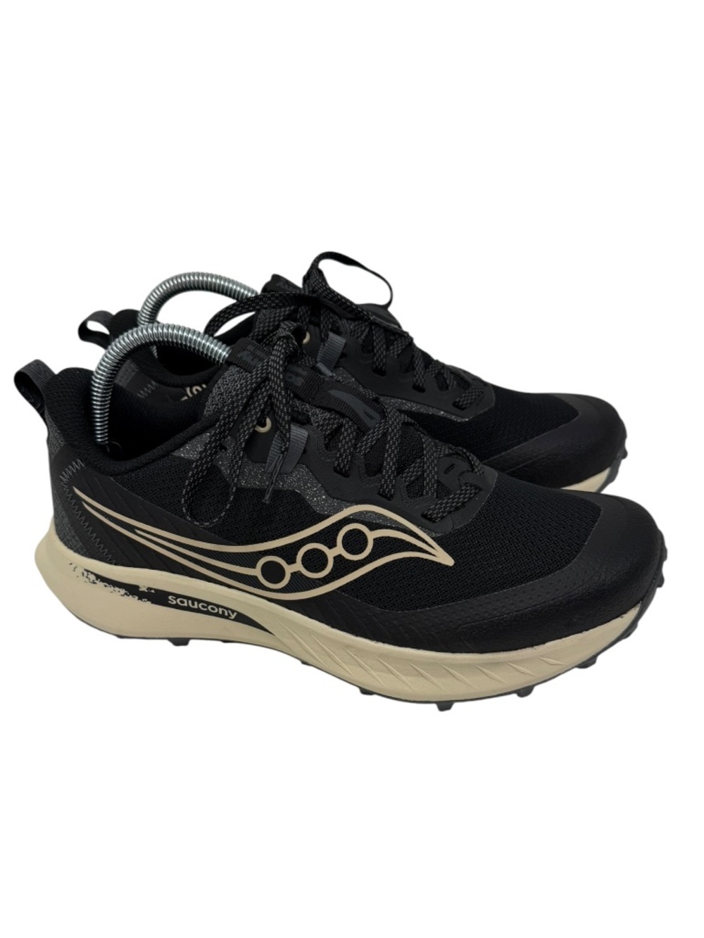 Saucony Peregrine 15 Women’s Trail Running Shoes Black Pearl